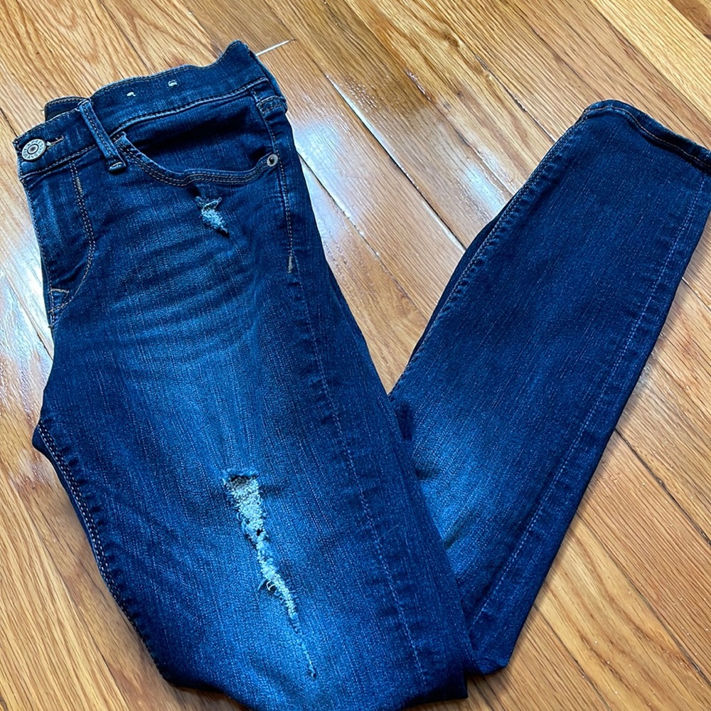 Express Jeans - destroyed - Size 2 short
